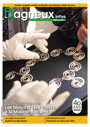 Couverture de Bagneux Infos n°312 Novembre 2022
