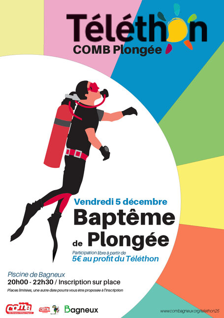 Téléthon - Baptême de plongée