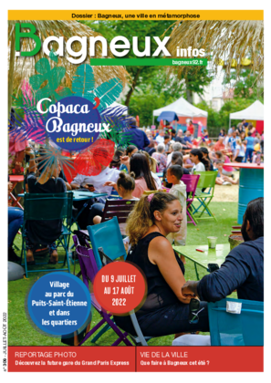 Couverture de Bagneux Infos n°309 Juillet Août 2022