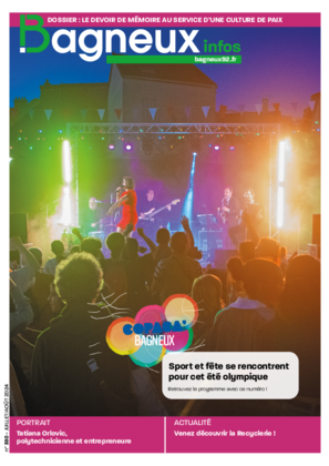Couverture de Bagneux Infos n°330 - Juillet août 
