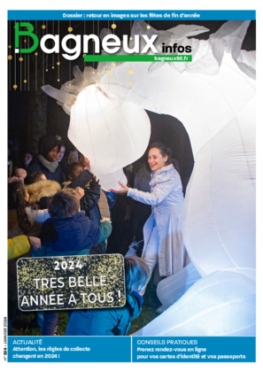 Couverture de Bagneux Infos n°324 janvier 2024