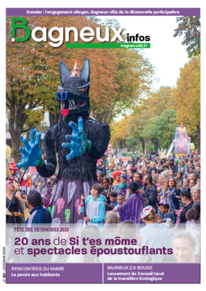 Couverture de Bagneux Infos N°321 octobre 2024