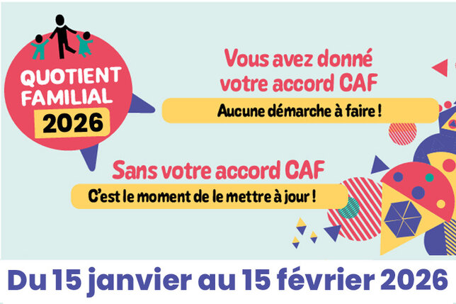 Quotient familial 2026