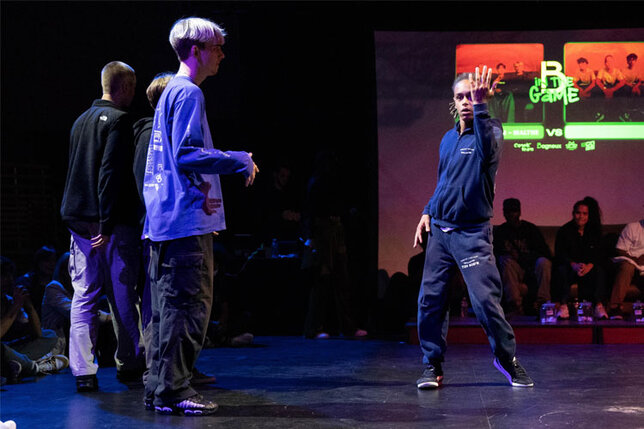 Battle hip hop - B in the game 