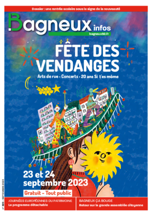 Couverture de Bagneux Infos n°320 septembre 2023