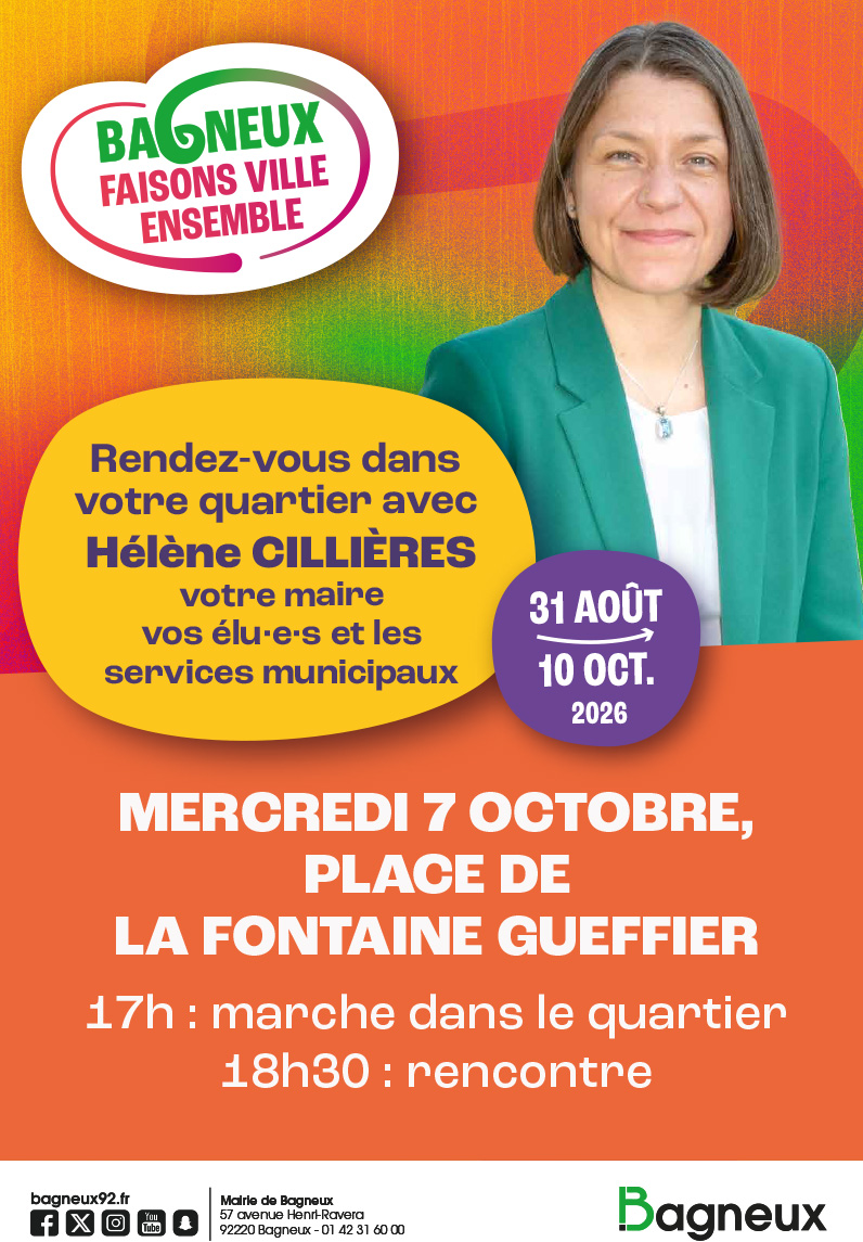 Retrouvons-nous dans votre quartier - Place de la Fontaine Gueffier