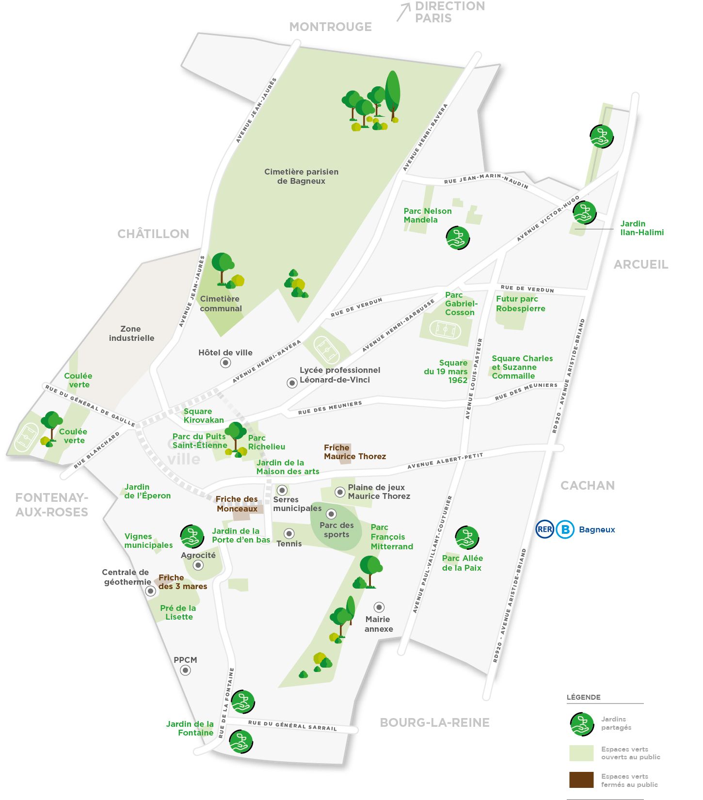 Carte espaces verts web